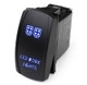 Kawasaki Mule / Ridge / Teryx LED Rocker Switch w/ Blue LED Radiance Work Lights by Race Sport Lighting